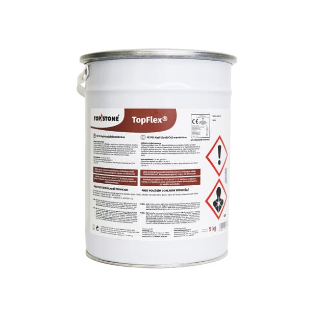TopFlex - liquid one-component polyurethane waterproofing 5 kg